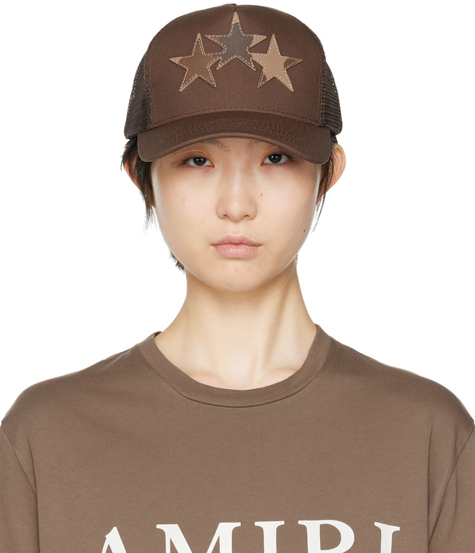 brown amiri hat