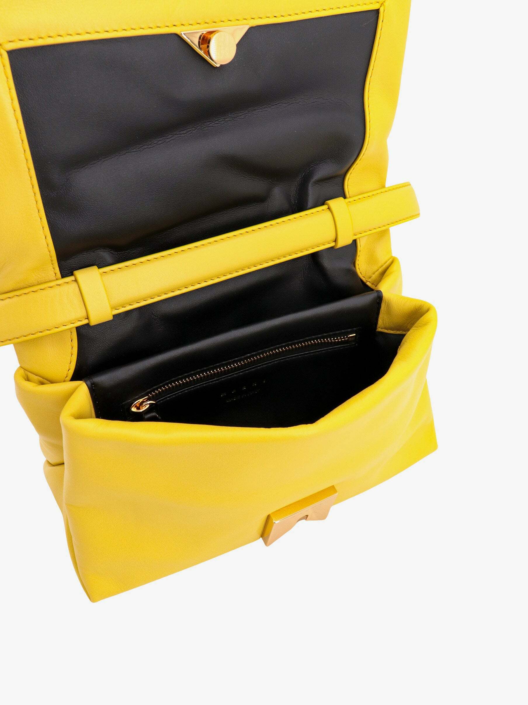 Marni Shoulder Bag Yellow Womens Marni