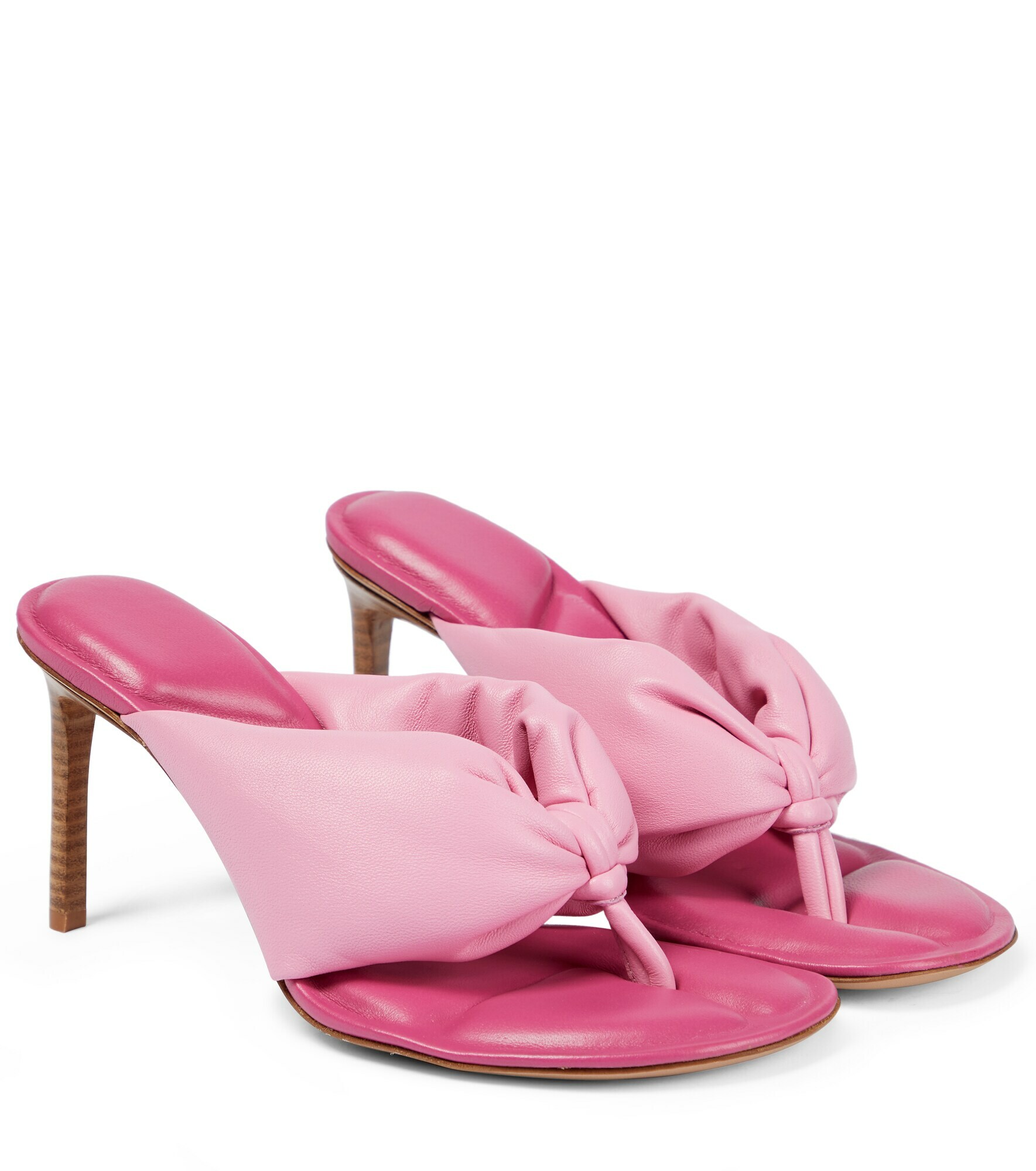 Jacquemus - Les Sandales Nocio 80 leather thong sandals Jacquemus