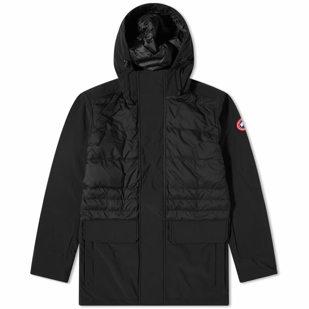 Canada Goose Men's Breton Coat in Black Canada Goose