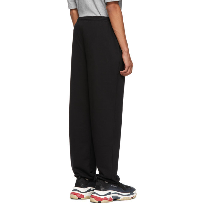 Balenciaga Black Campaign Lounge Pants 