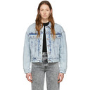 Alexander Wang Blue Denim Padded 