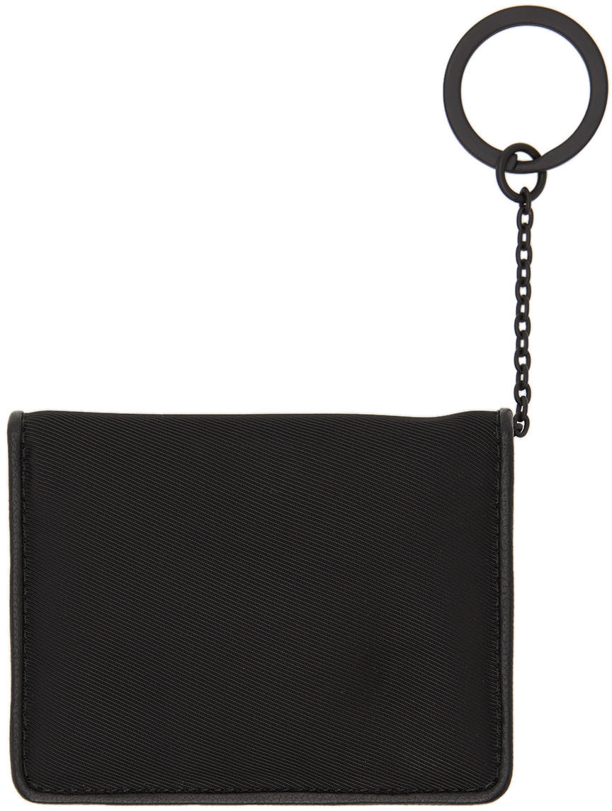 Maison Margiela Black Nylon Card Holder Maison Margiela
