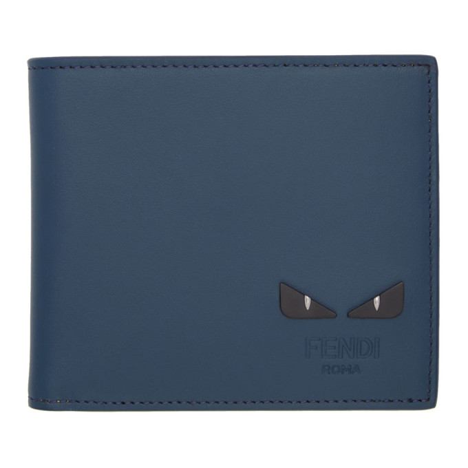 fendi wallet blue