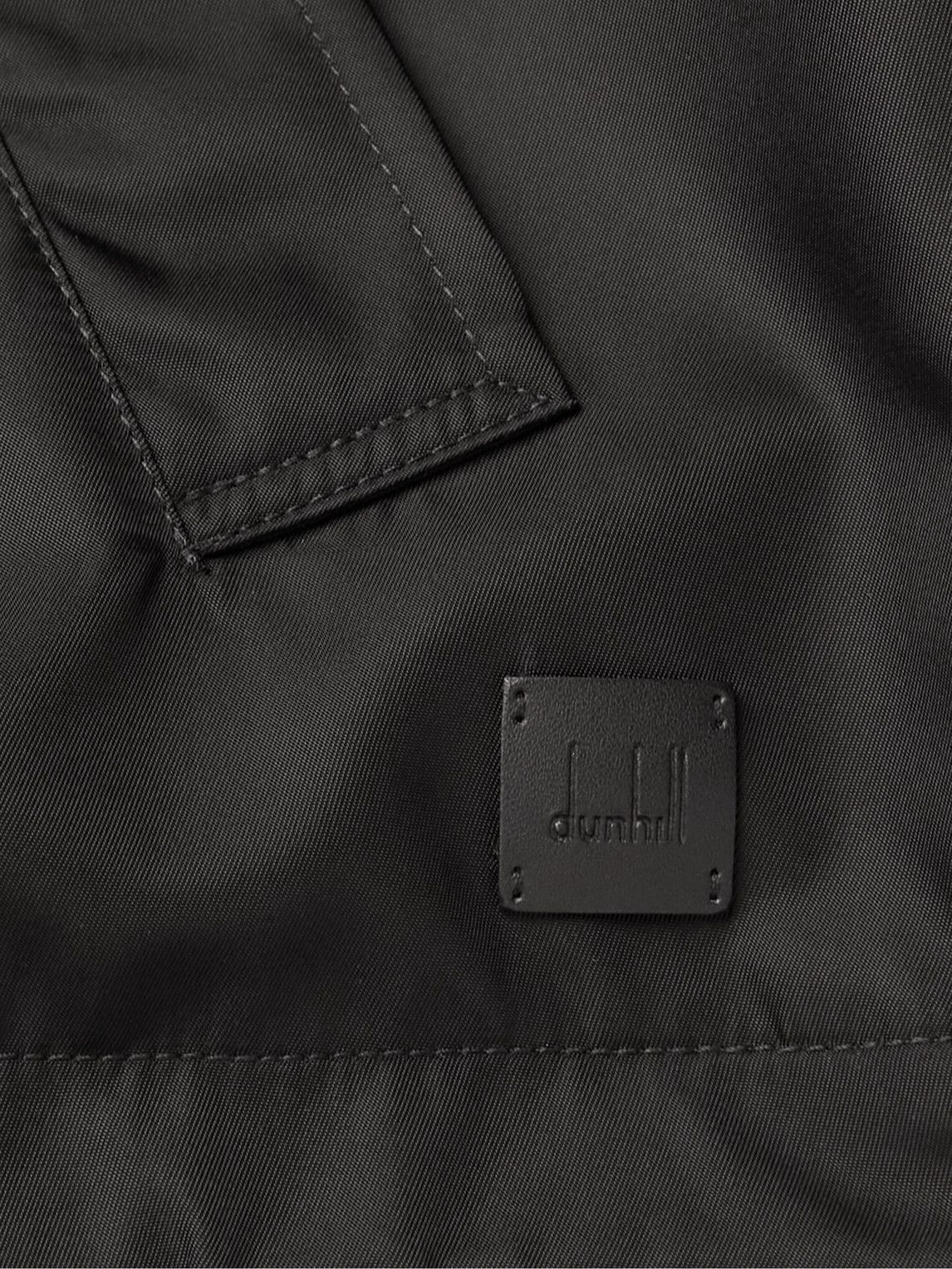 Dunhill - Compendium Convertible Shell Hooded Parka - Black Dunhill