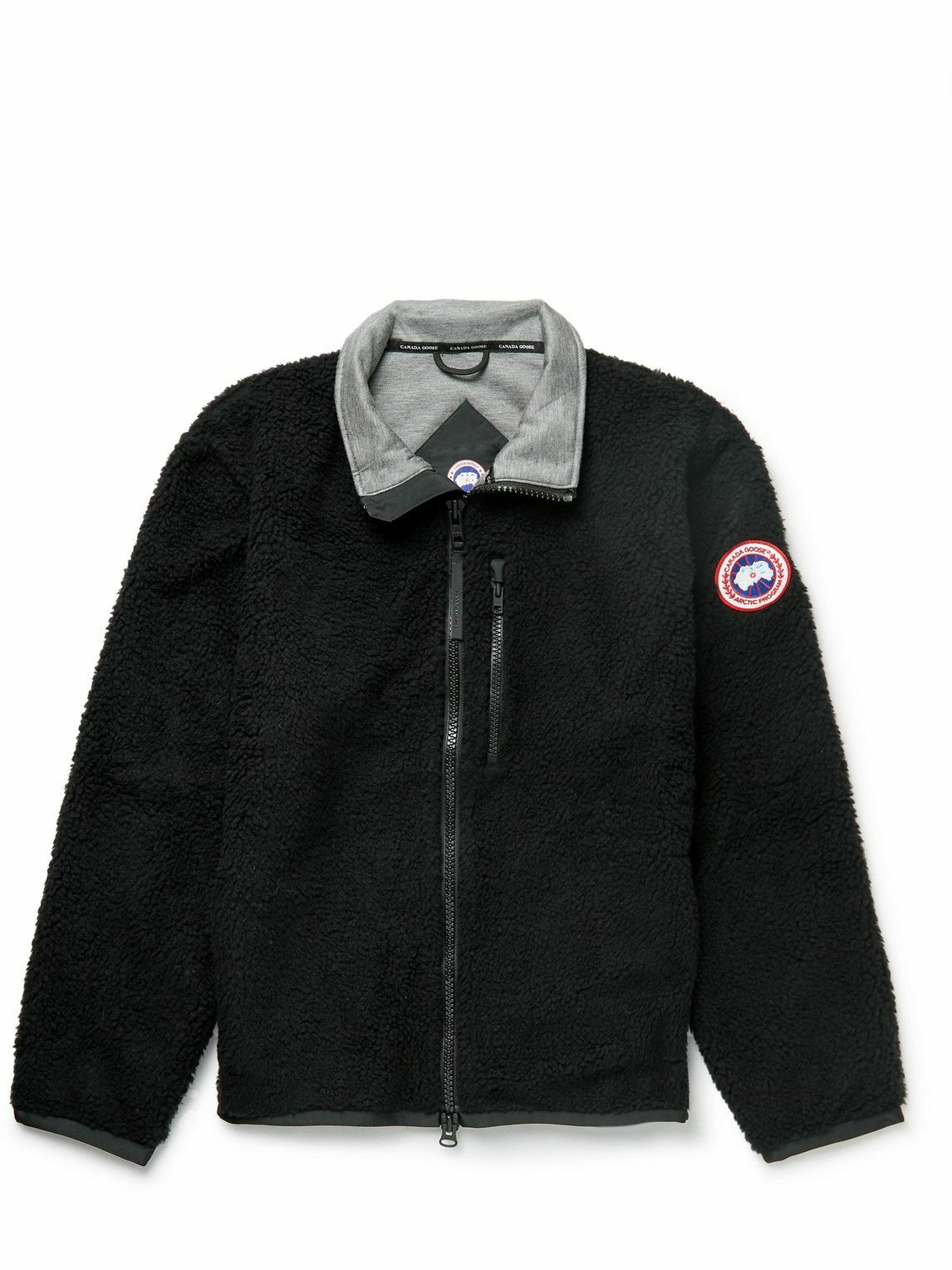 Canada Goose - Kelowna Wool-Blend Fleece Jacket - Black Canada Goose