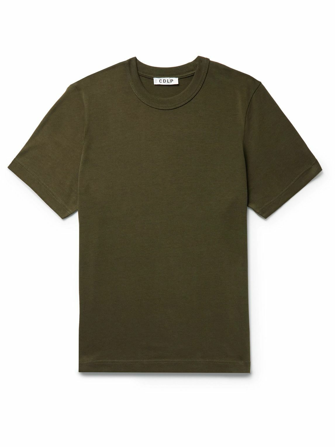 CDLP - Lyocell and Pima Cotton-Blend Jersey T-Shirt - Green CDLP