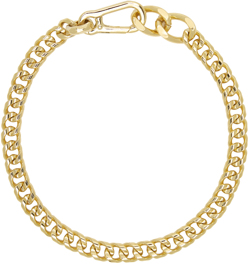 Martine Ali Gold Curb Chain Necklace Martine Ali