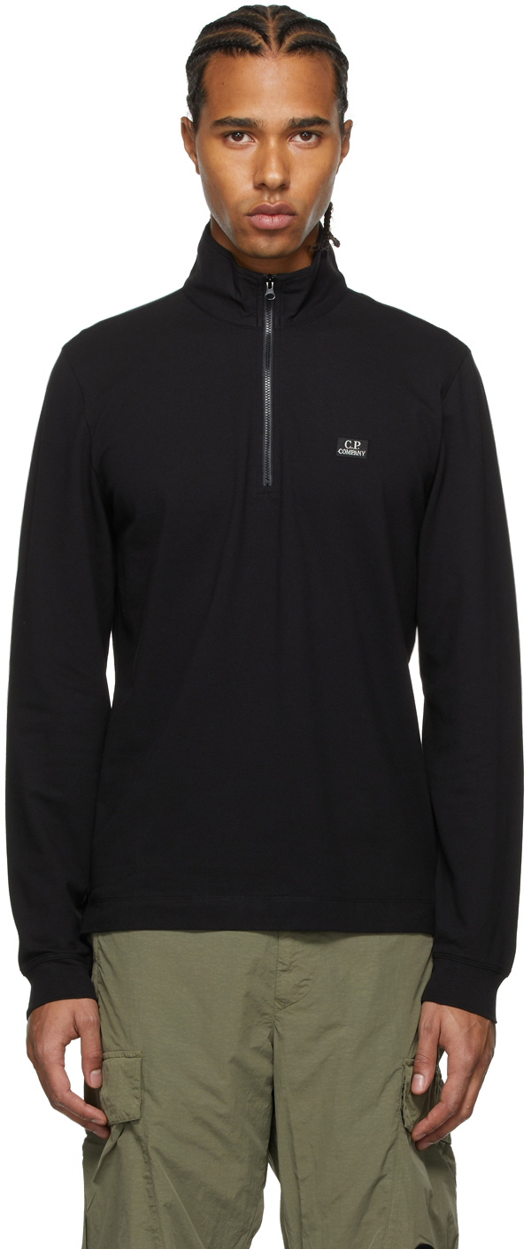 cp company zip polo