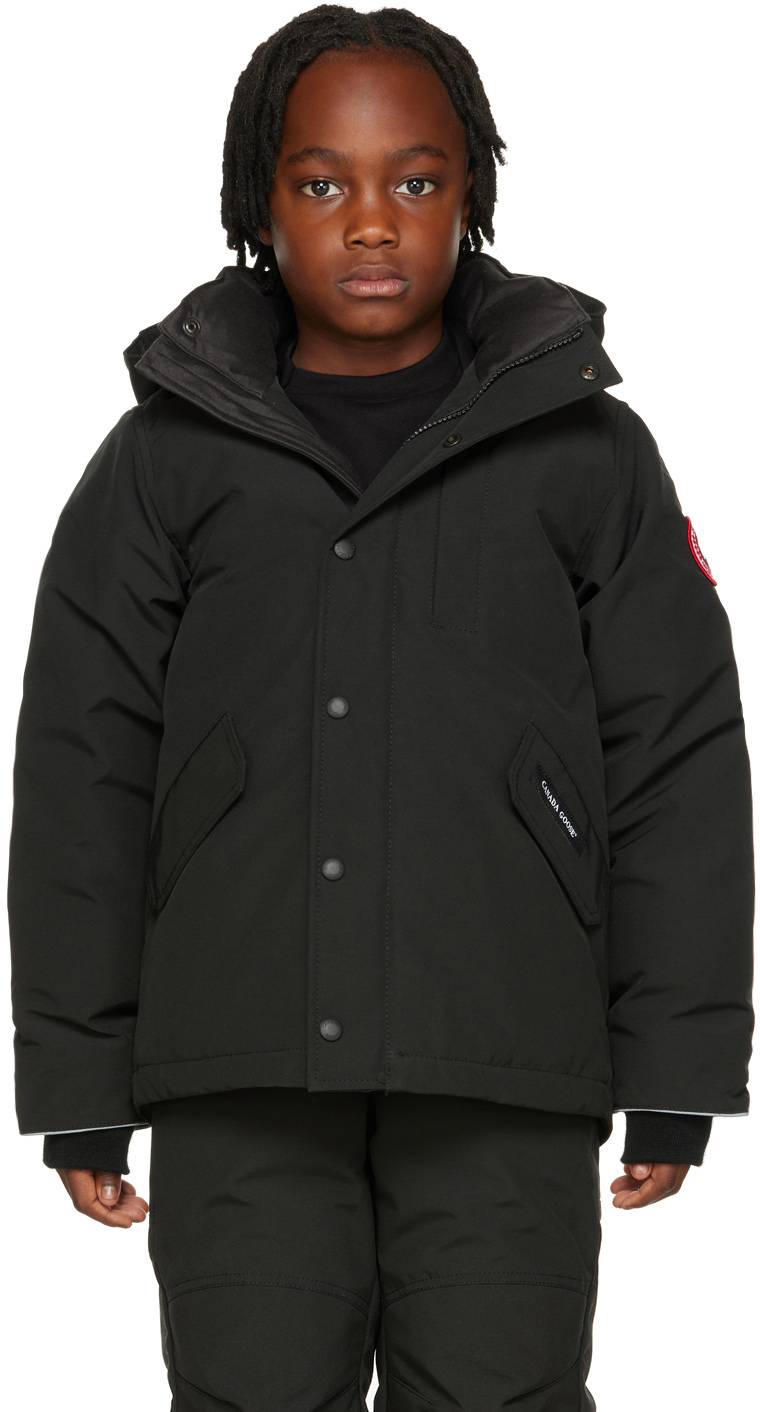 Canada Goose Kids Kids Black Logan Parka