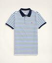 Brooks Brothers Men's Golden Fleece Original Fit Multi-Stripe Polo Shirt | Blue/White