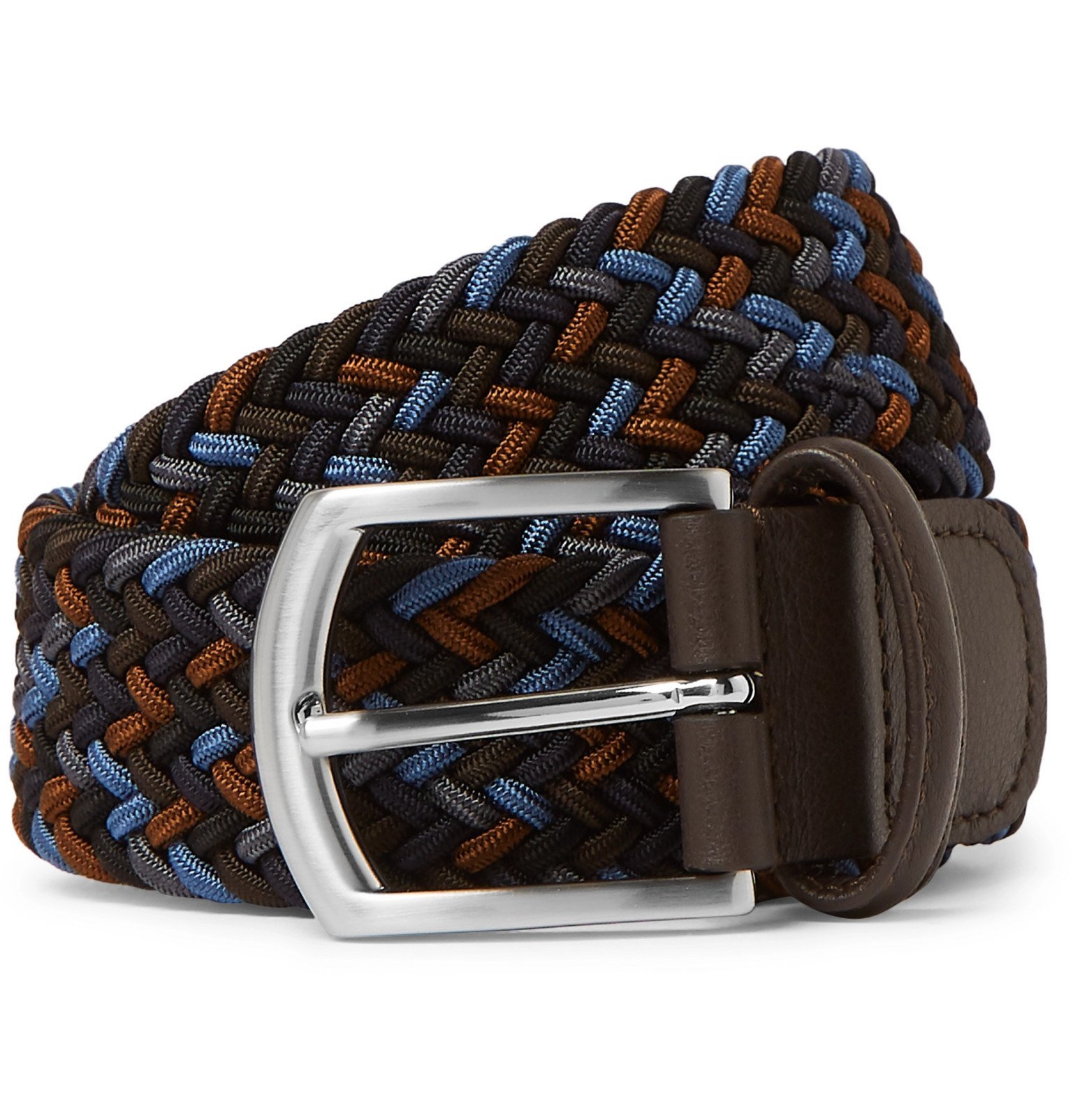 blue elastic belt