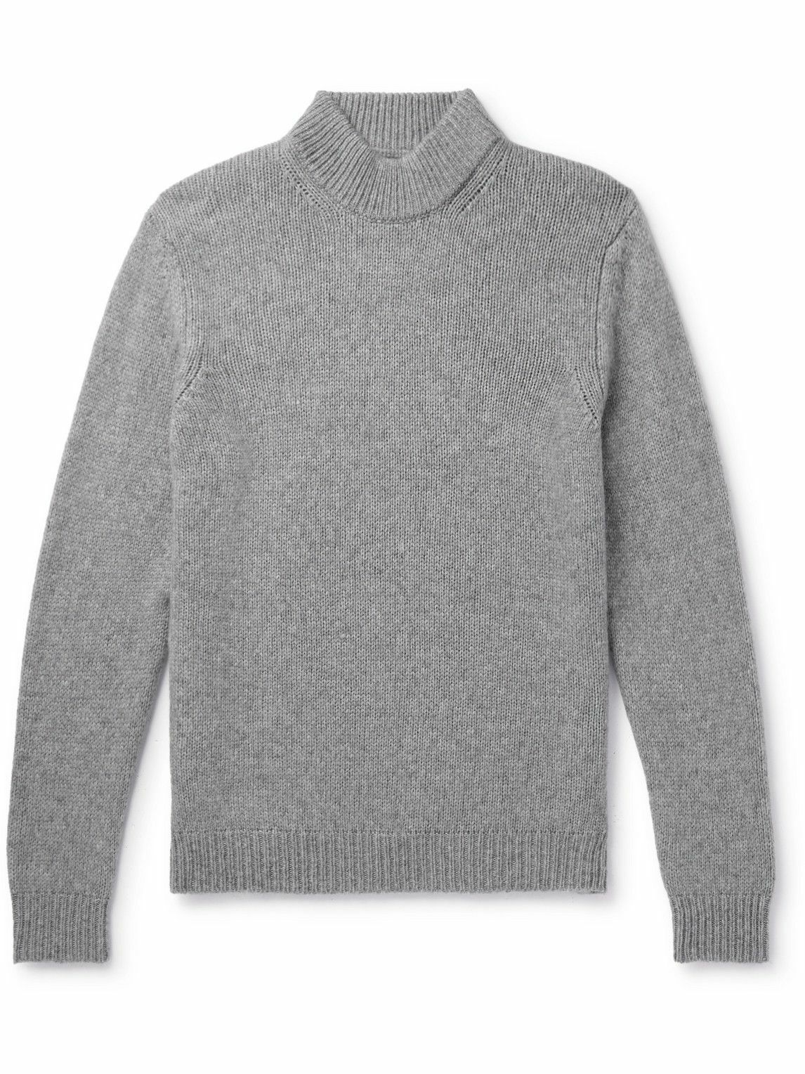 NN07 - Nick 6367 Merino Wool-Blend Rollneck Sweater - Gray NN07