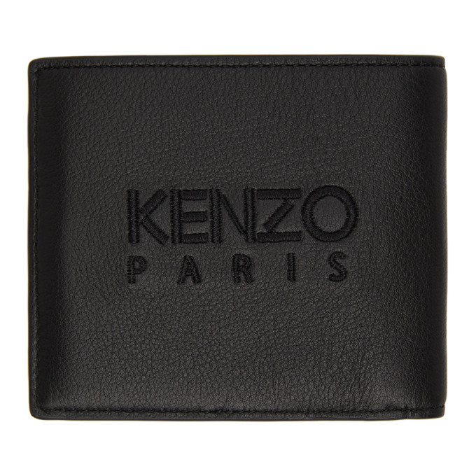 Kenzo Black Kampus Wallet Kenzo
