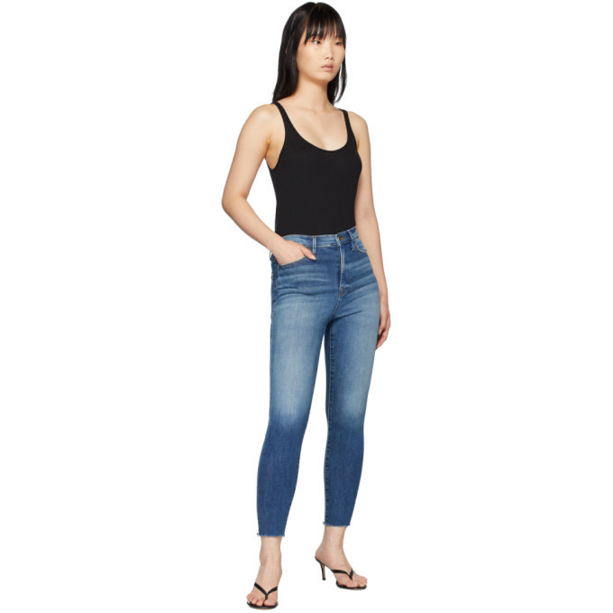 High Rise Cigarette Jeans Frame Denim