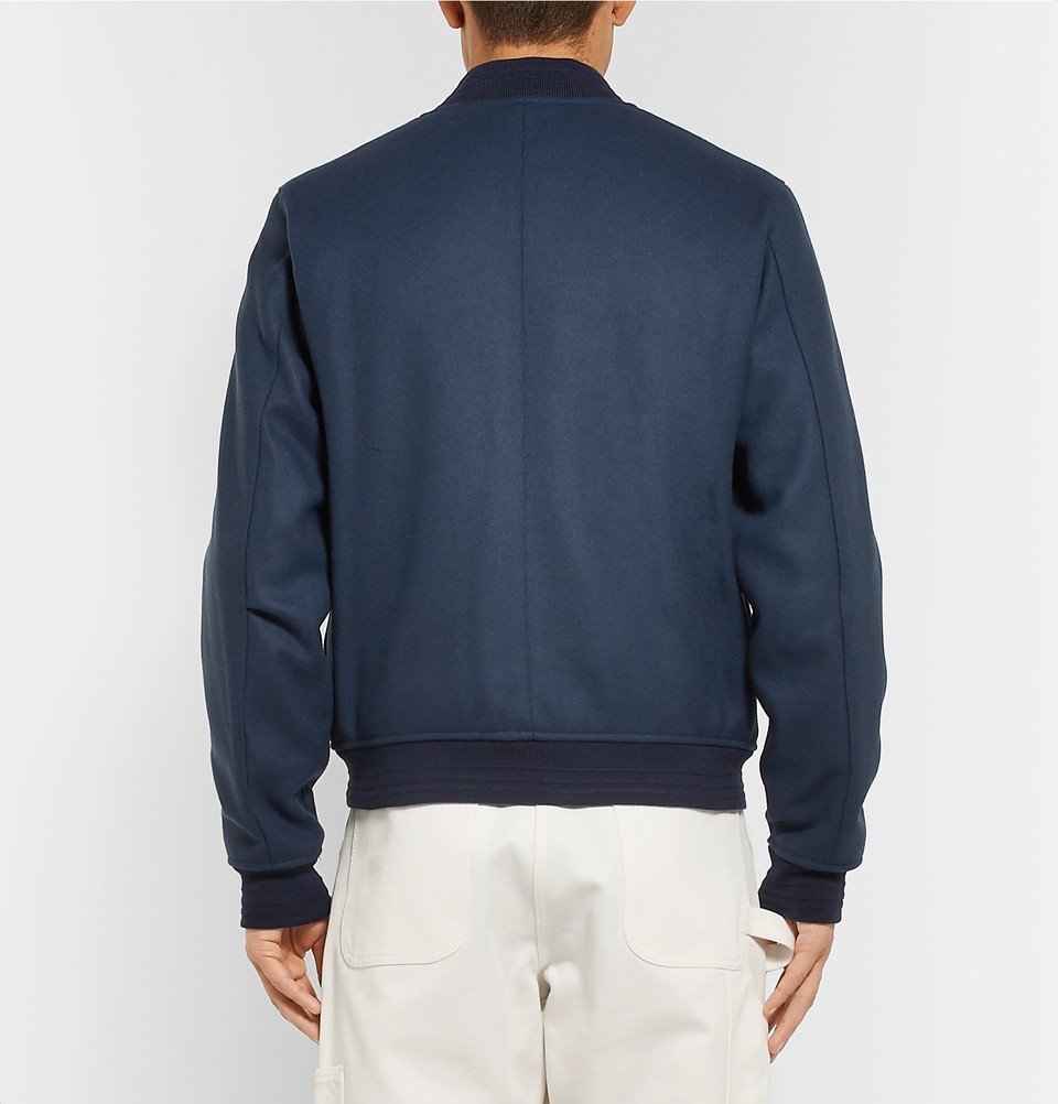 apc gaston wool bomber jacket