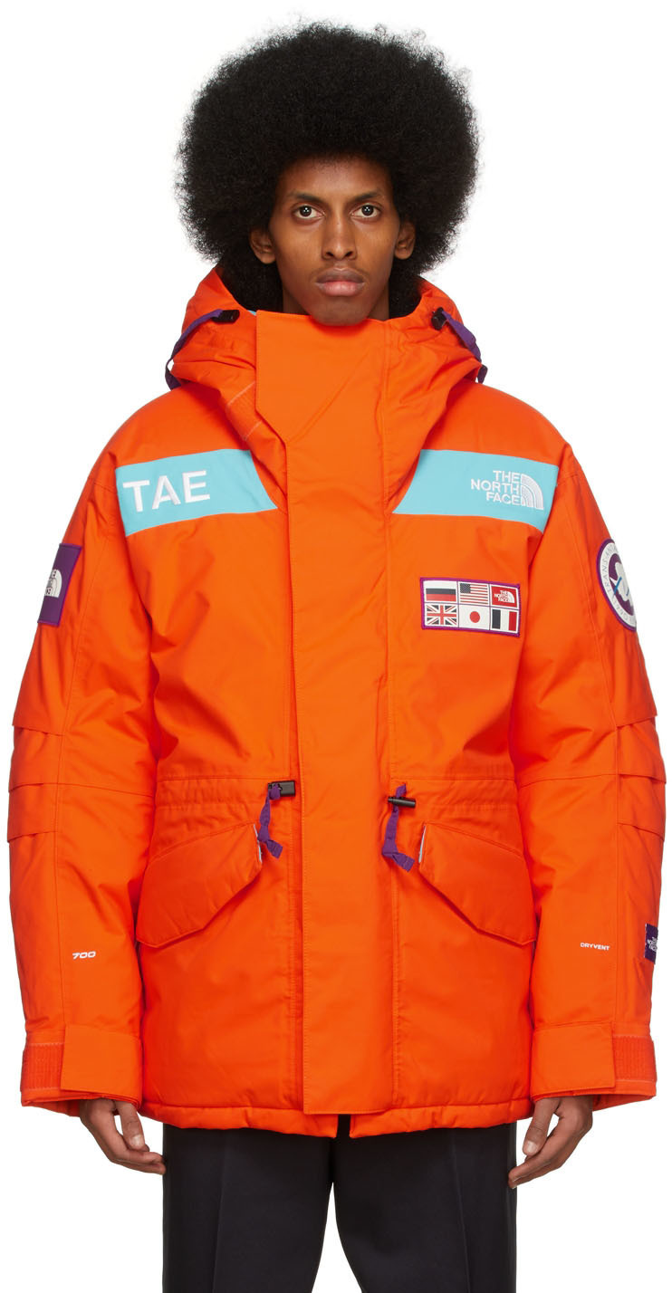 The North Face Orange Down Trans-Antarctica Expedition Jacket The North ...