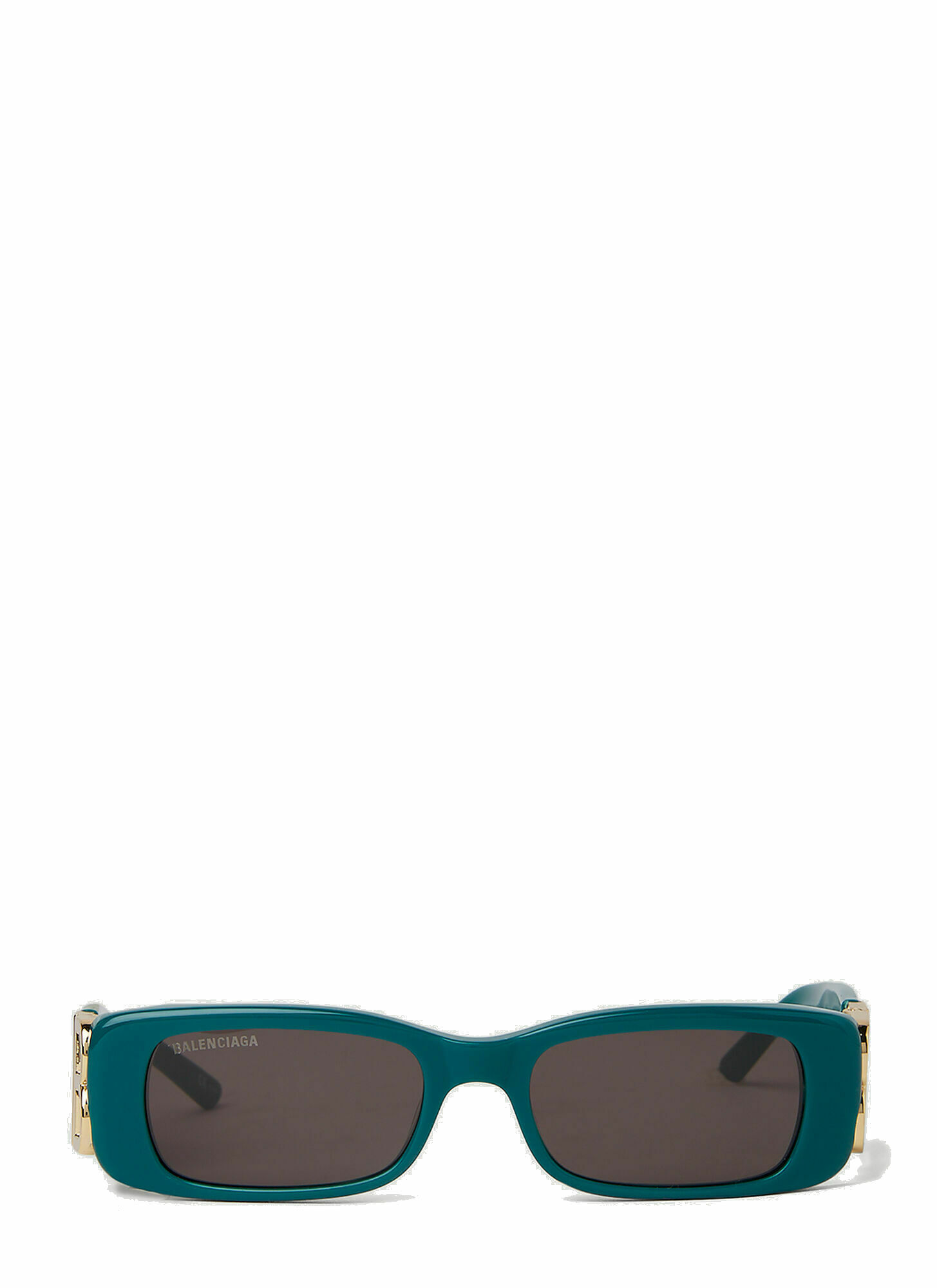 Photo: Dynasty Rectangle Sunglasses in Green