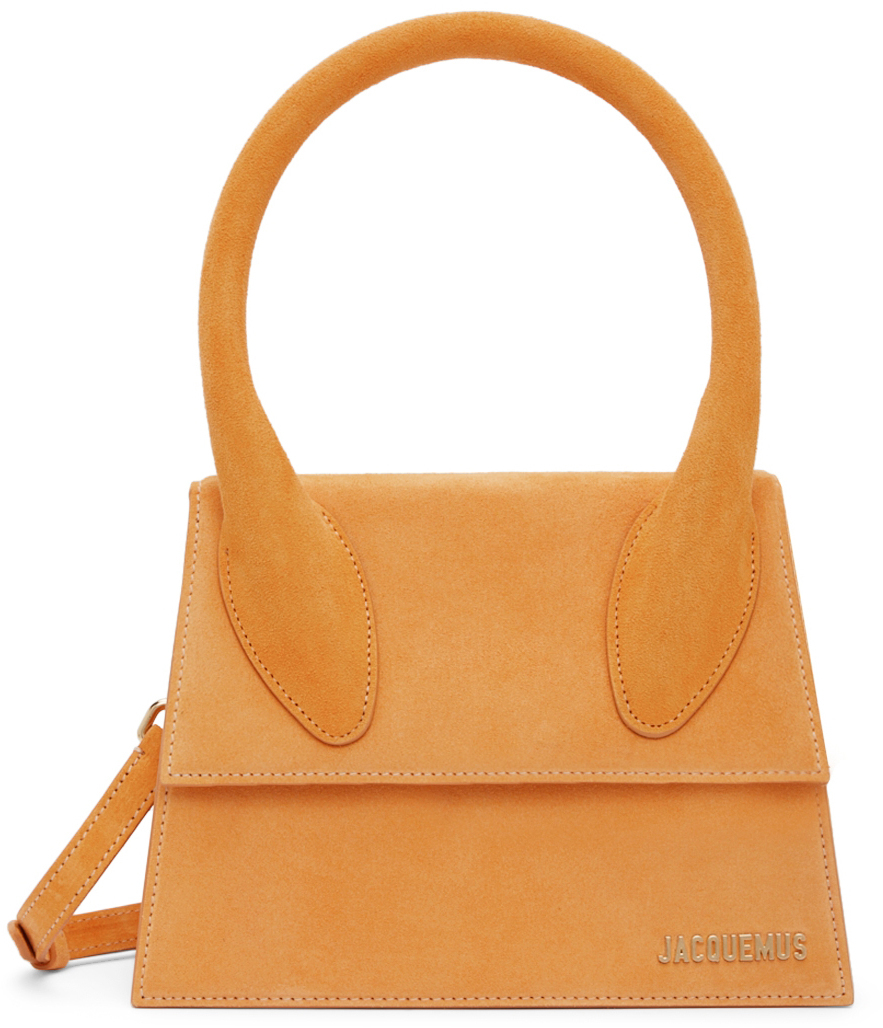 Jacquemus Orange La Montagne 'Le Grand Chiquito' Top Handle Bag Jacquemus