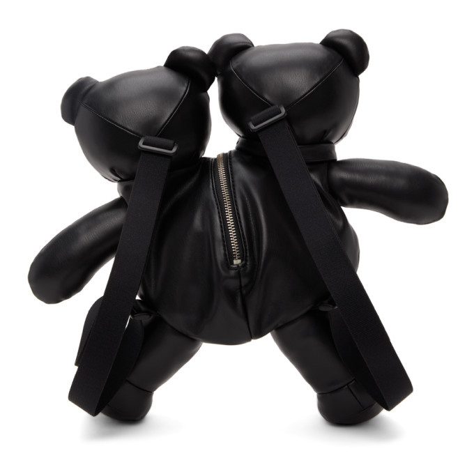 double headed teddy backpack