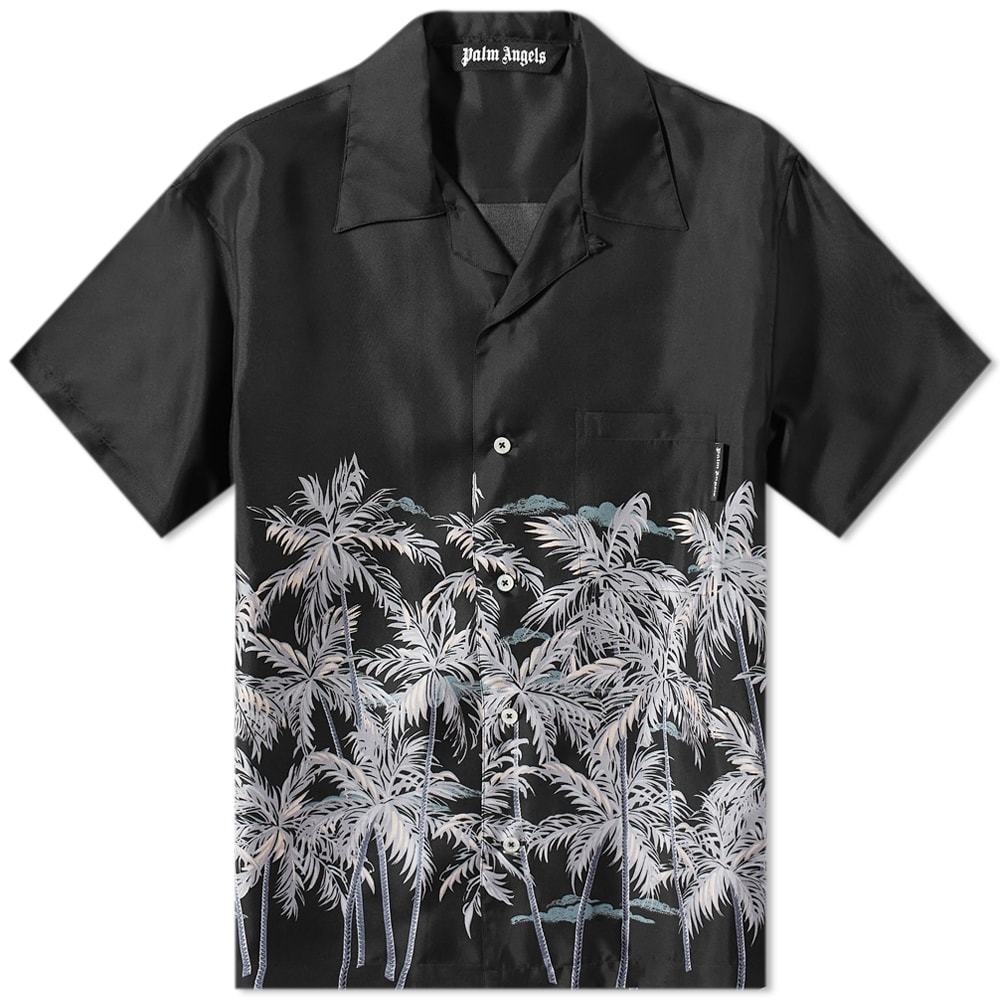 Palm Angels All Over Palms Vacation Shirt Palm Angels