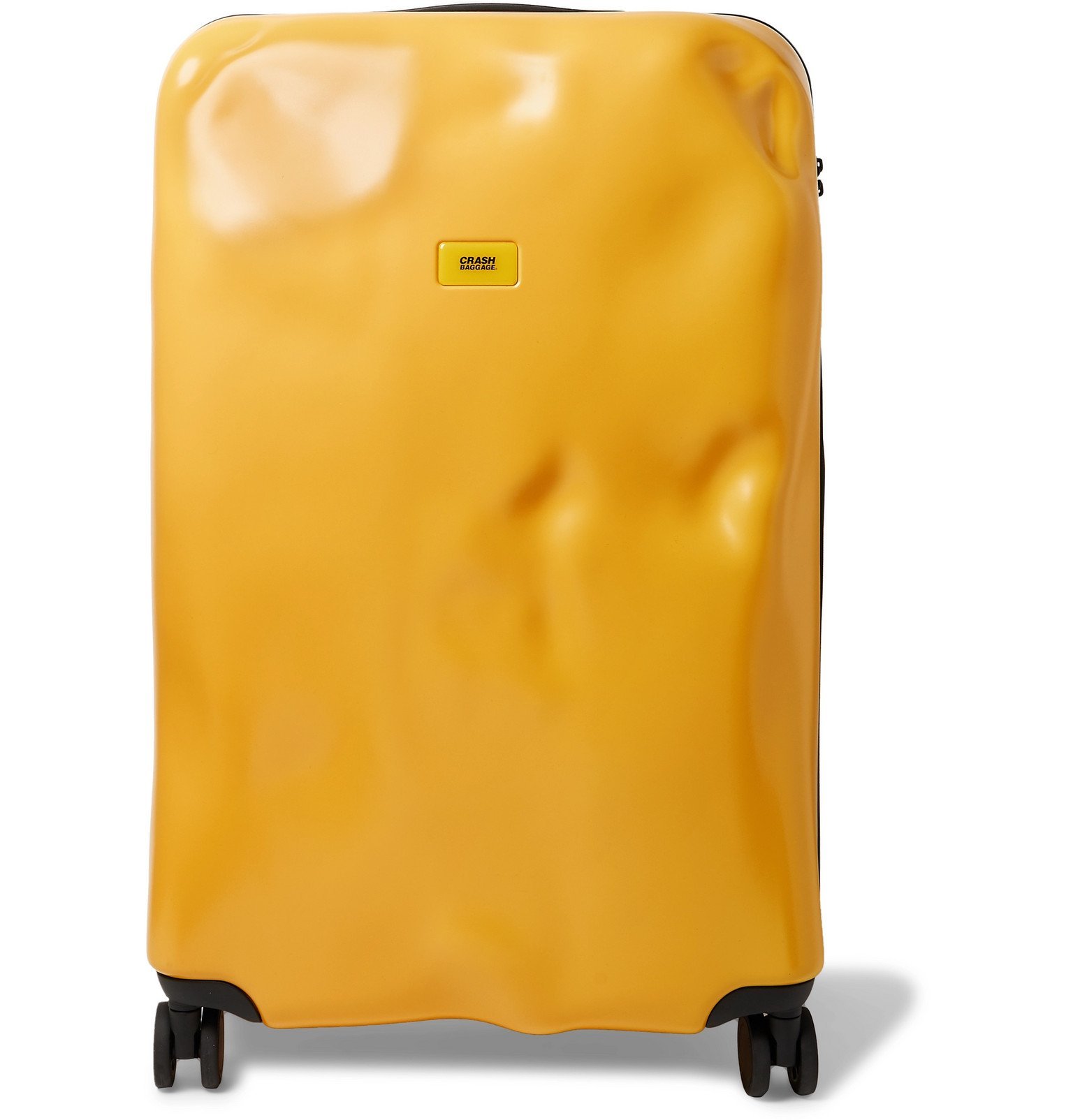 yellow suitcase large