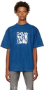 DEVÁ STATES Blue Bonded T-Shirt
