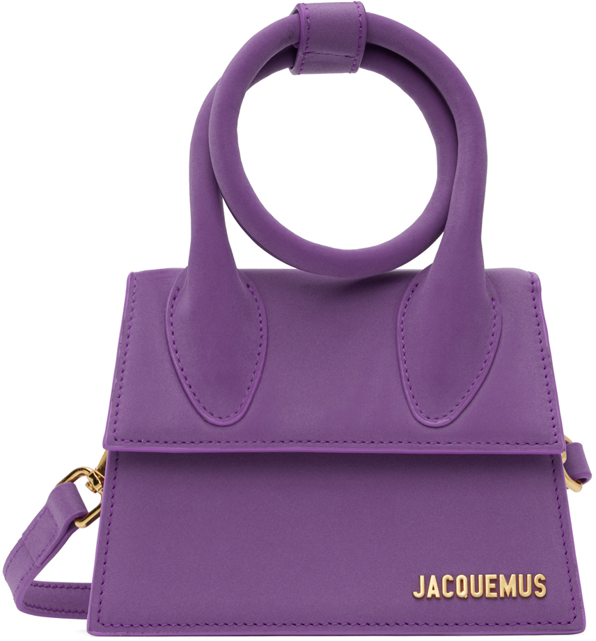 Jacquemus Purple 'Le Chiquito Nœud' Bag Jacquemus