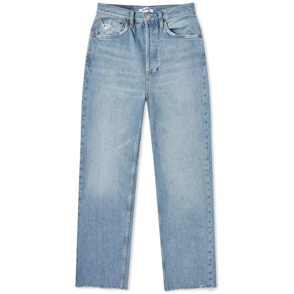 RE/DONE 70s Ultra High Rise Stove Pipe Jeans Re/Done