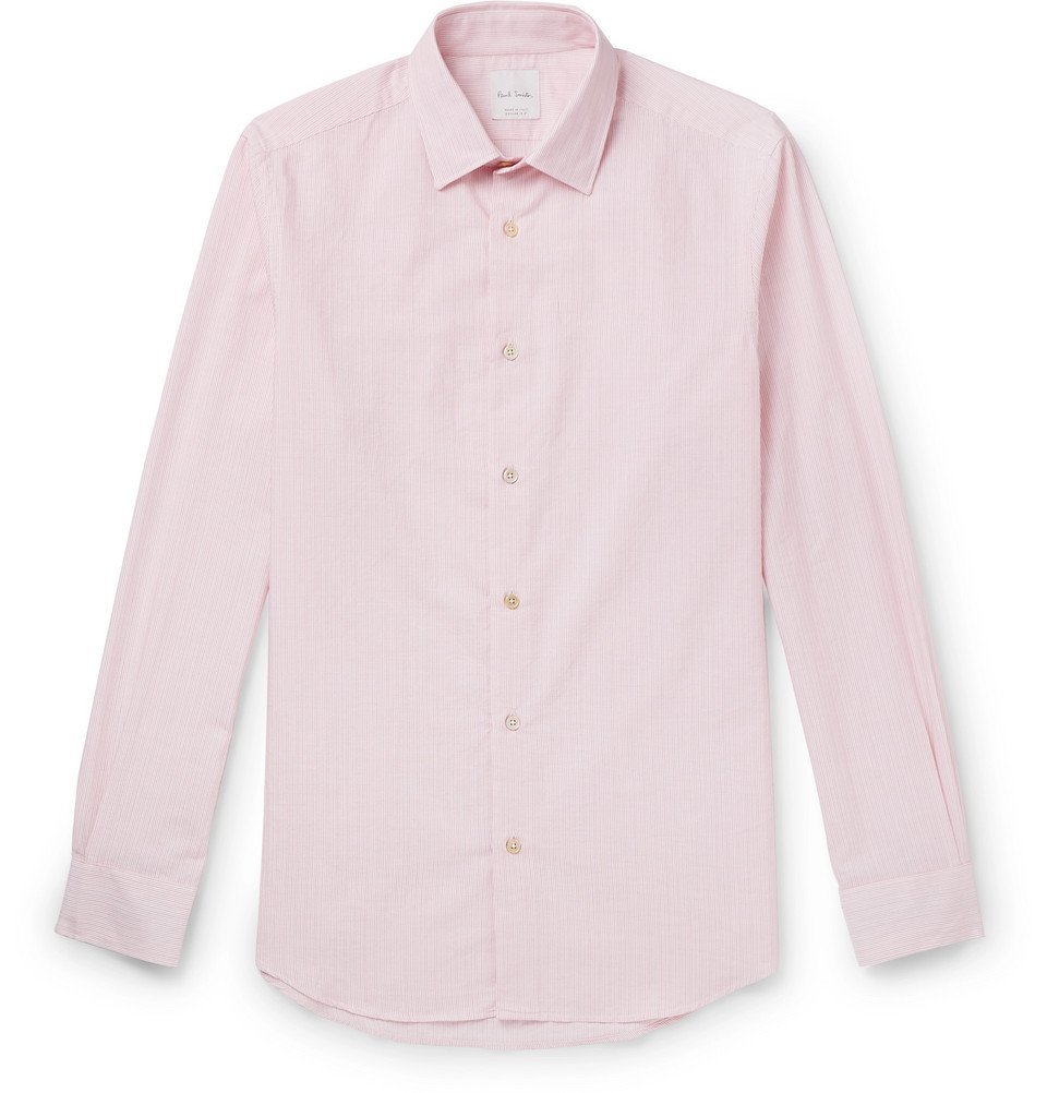 Soho Slim-Fit Striped Cotton Shirt 