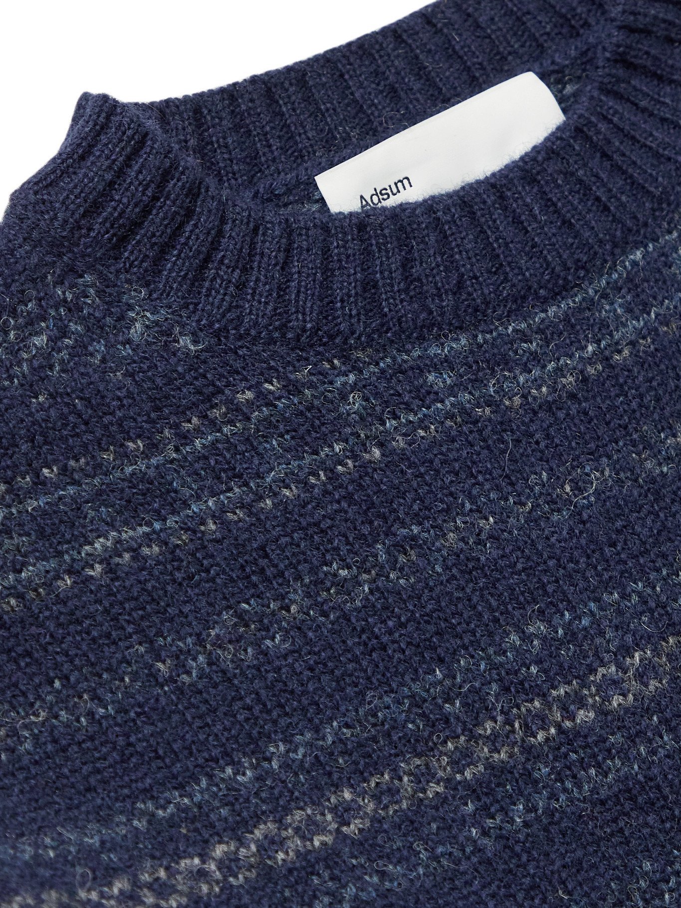 ADSUM - Nordic Wool-Jacquard Sweater 