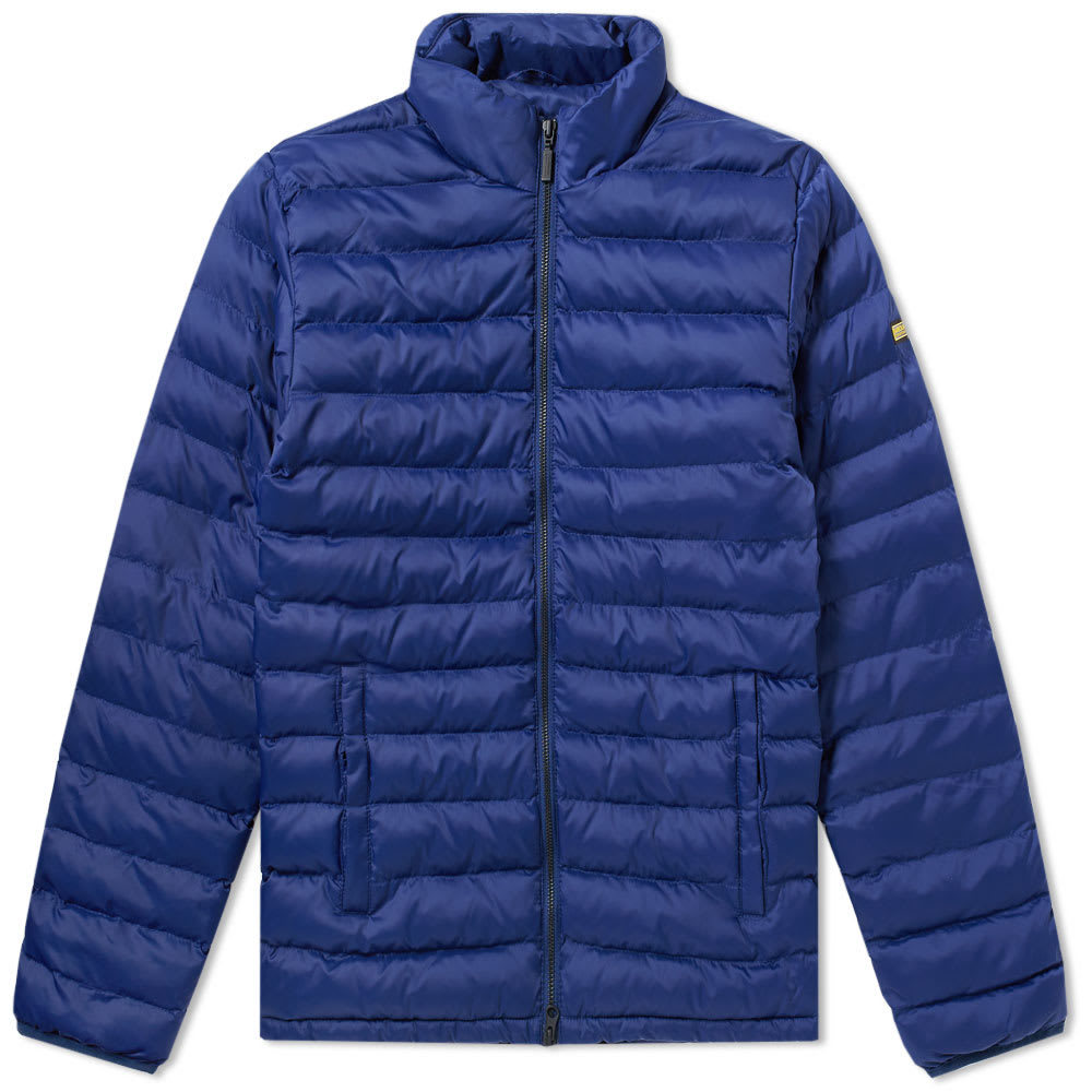 barbour impeller jacket blue