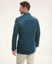 Brooks Brothers Men's Madison Traditional-Fit Framed Windowpane Sport Coat | Teal