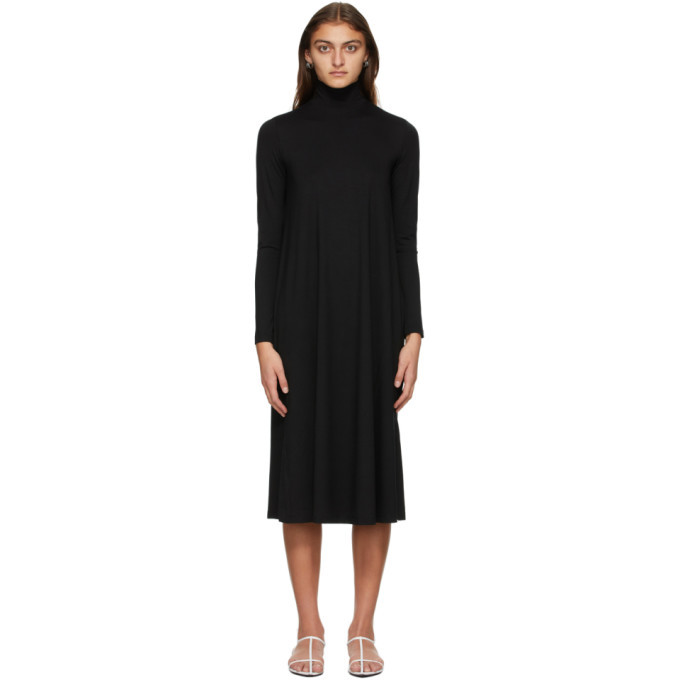 Max Mara Leisure Black Turtleneck Dress 
