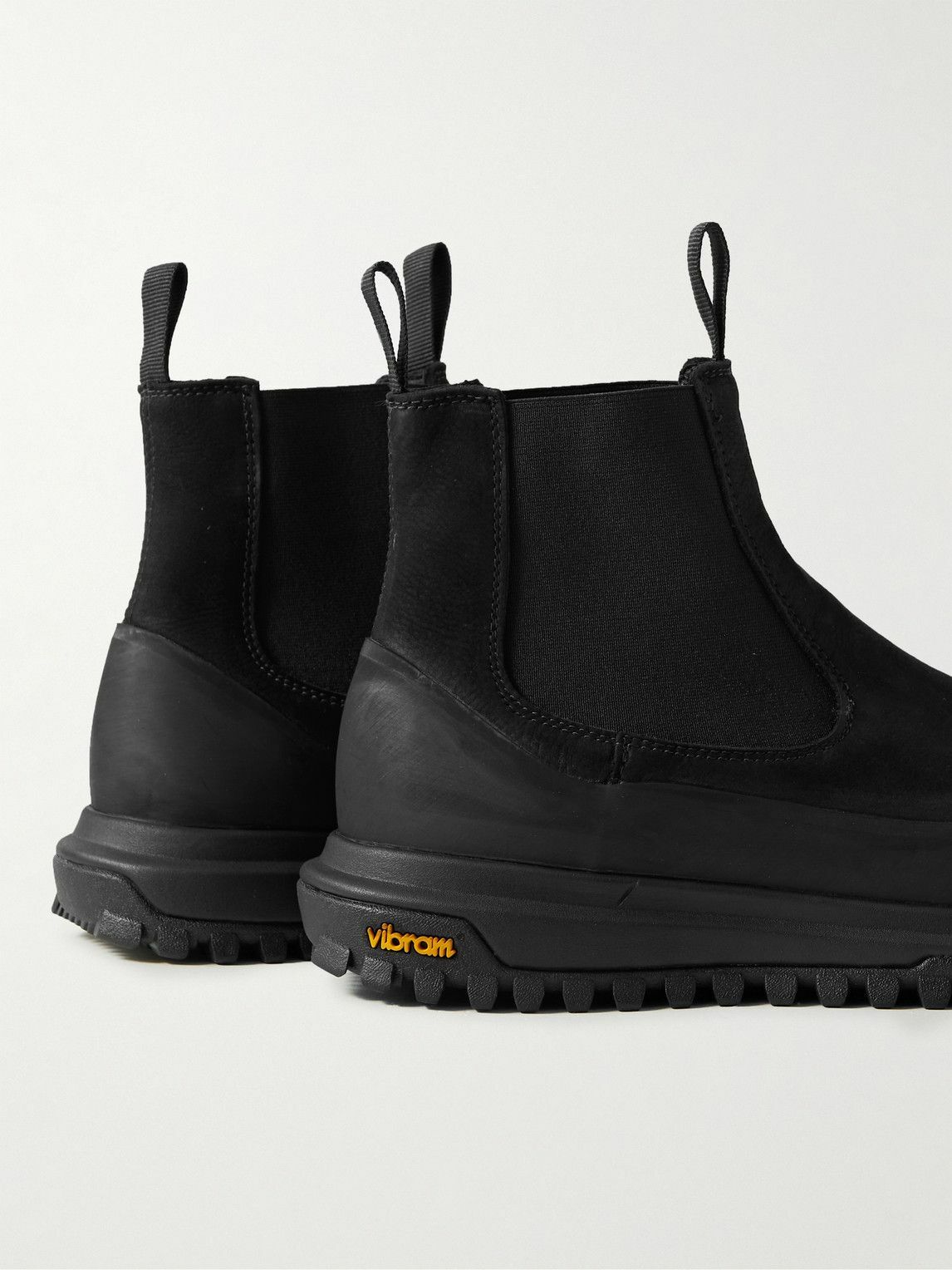 Diemme - Ramon Rubber-Trimmed Nubuck Chelsea Boots - Black Diemme