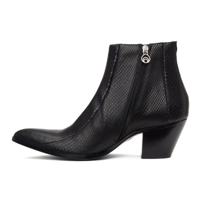 Snake Chelsea Boots Pyer Moss
