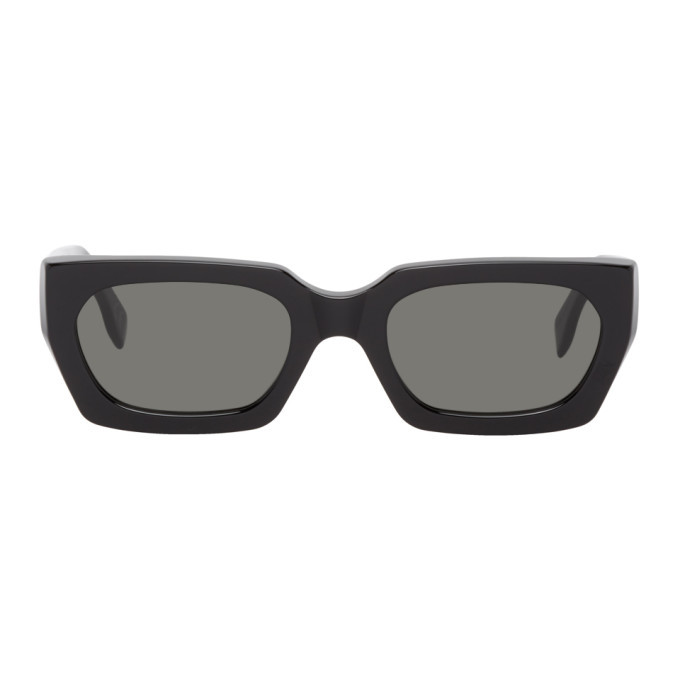 retrosuperfuture rectangular frame sunglasses