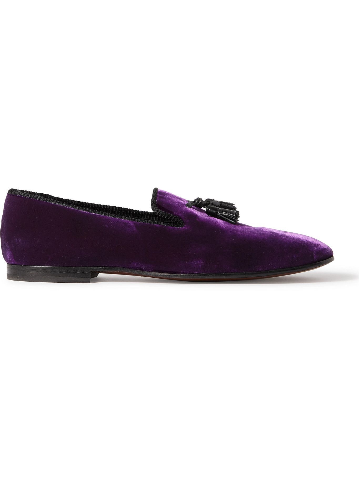 purple velvet shoes womens