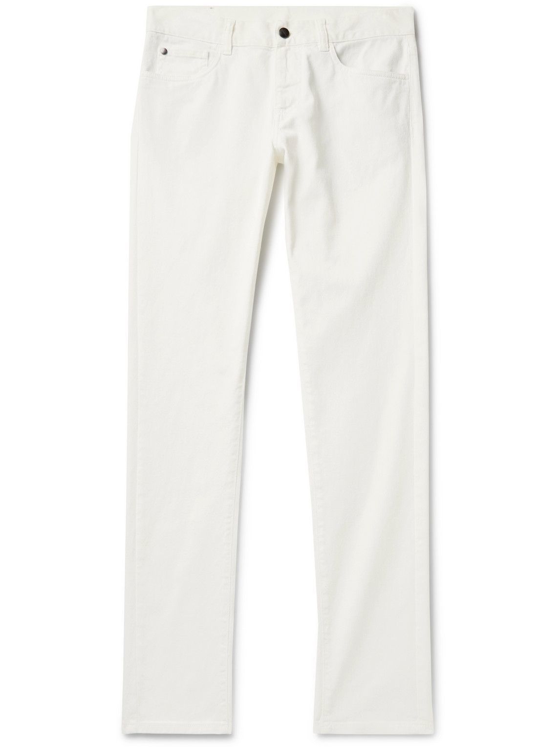 Canali - Slim-Fit Jeans - White Canali