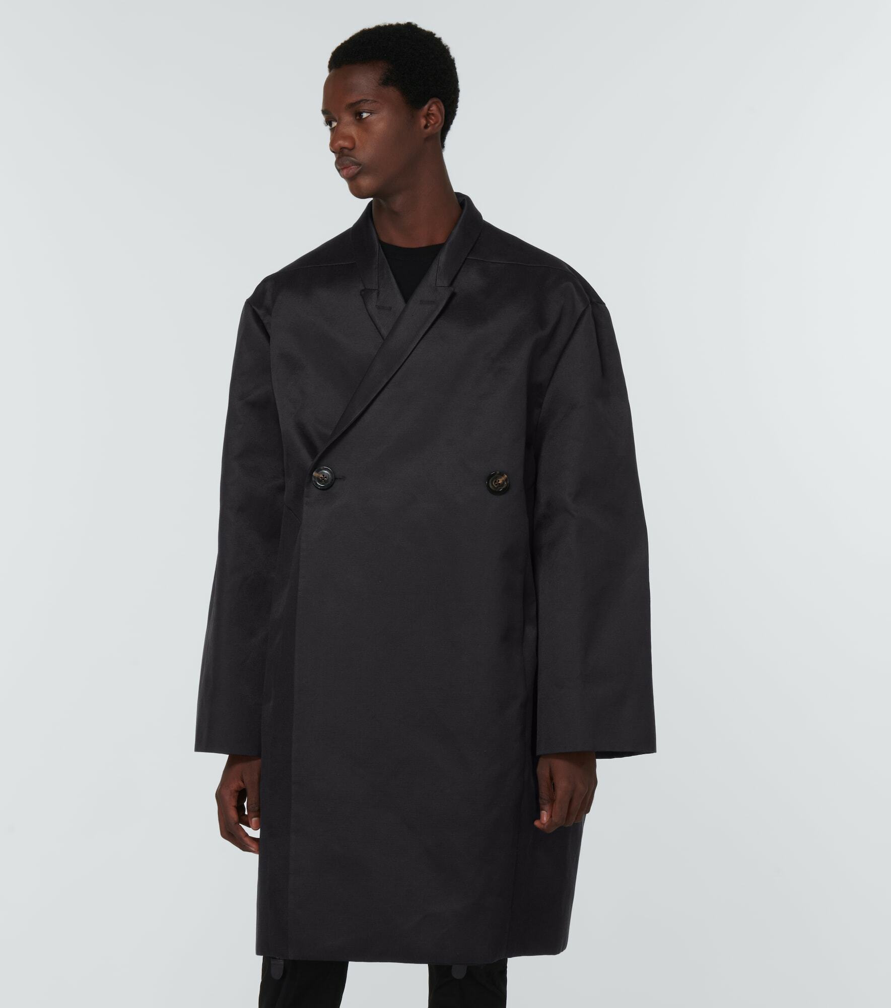 Rick Owens - Strobe Jumbo JMF overcoat Rick Owens