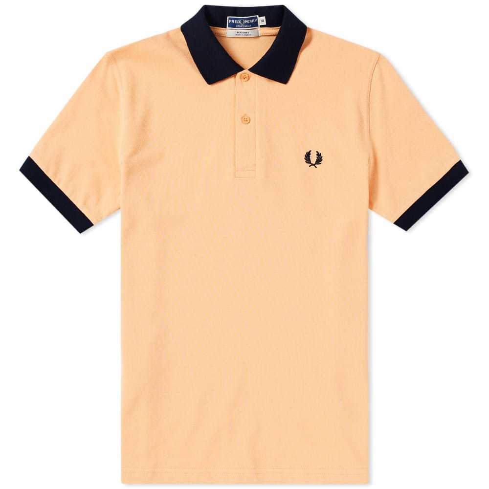 orange fred perry