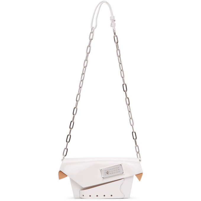 maison margiela bag white