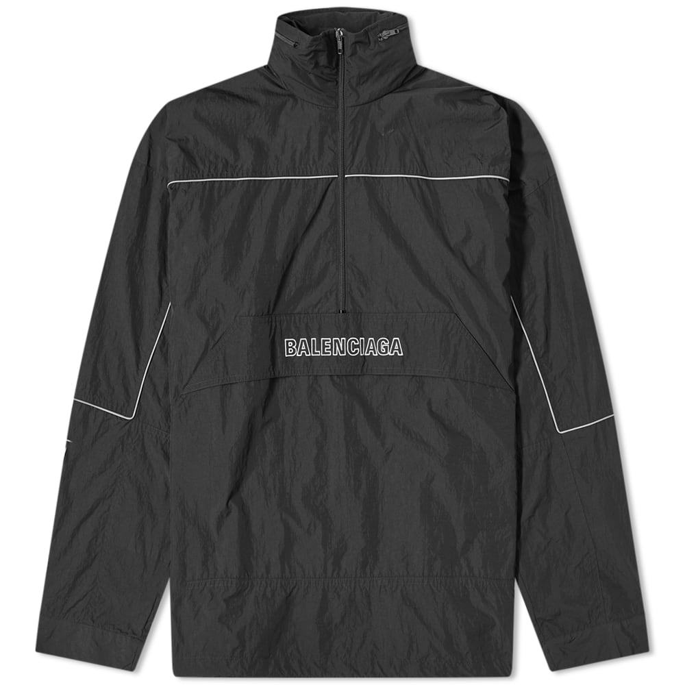 balenciaga logo windbreaker