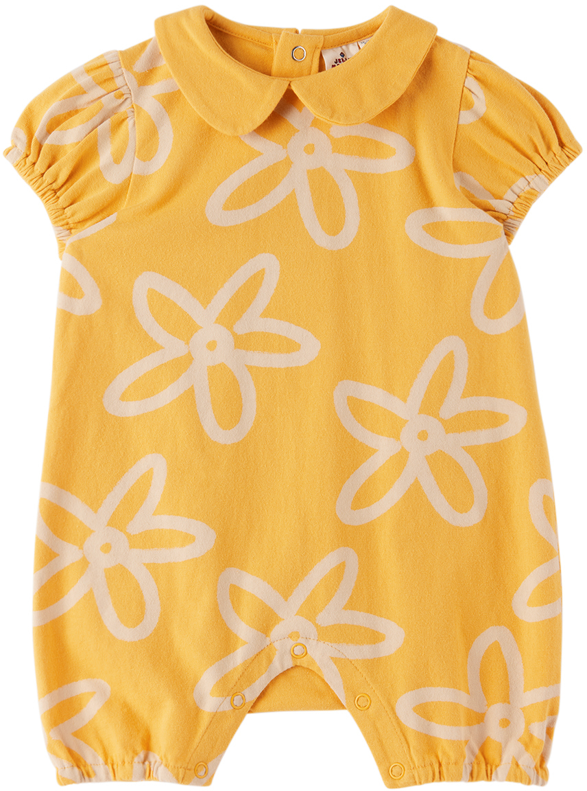 Jellymallow Baby Yellow Flower Jumpsuit Jellymallow