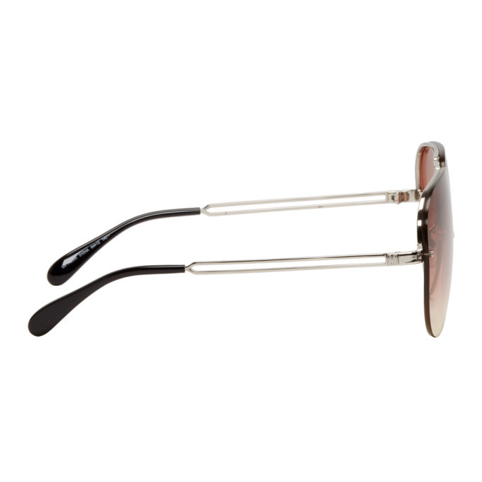Givenchy Silver and Brown GV7126/S Sunglasses Givenchy