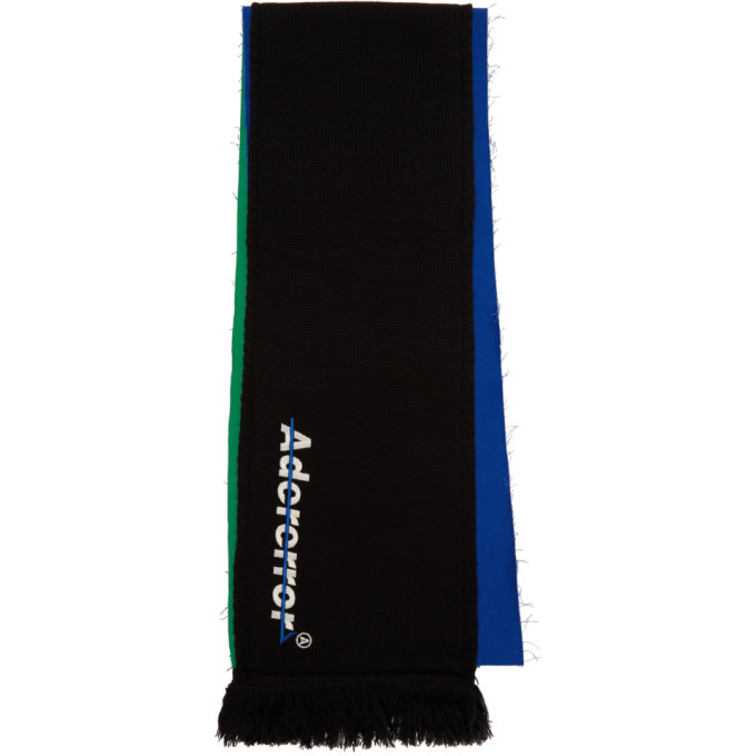 black muffler scarf