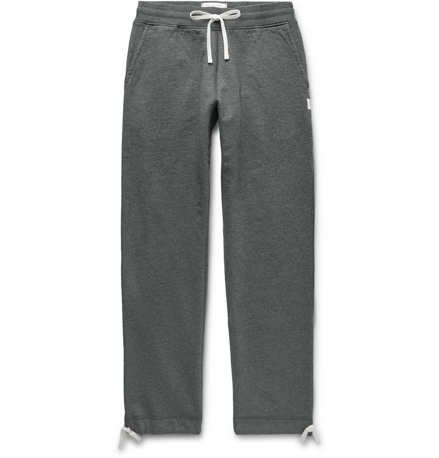 Reigning Champ - Loopback Cotton-Jersey Sweatpants - Gray Reigning Champ
