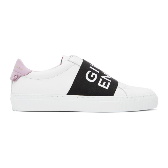 givenchy black elastic urban knots sneakers
