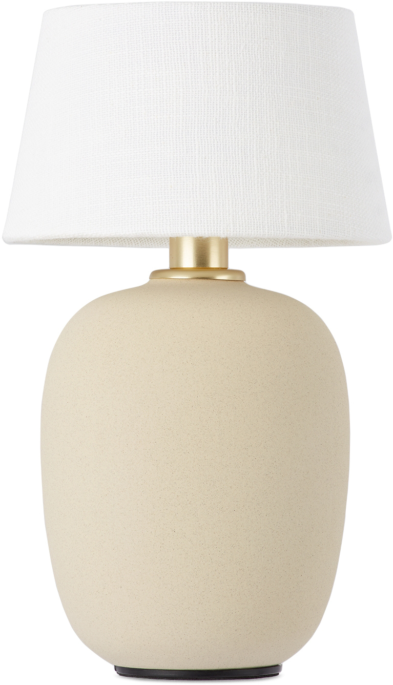 MENU OffWhite Ceramic Portable Torso Table Lamp Menu