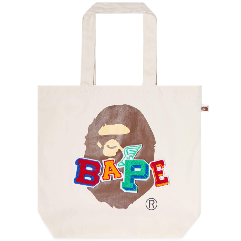 Photo: A Bathing Ape Bape Patched Tote Bag